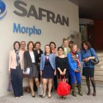 Visite du showroom Morpho Safran